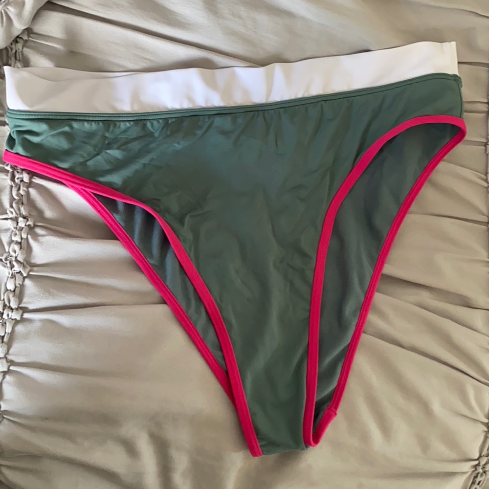 Roxy high waist bikini bottoms